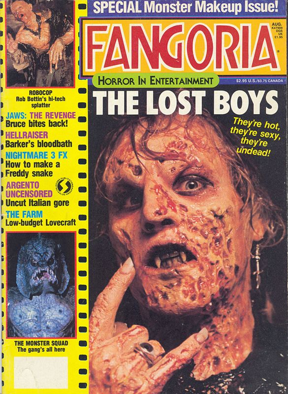 FANGORIA magazine cover Issue 66 August 1987