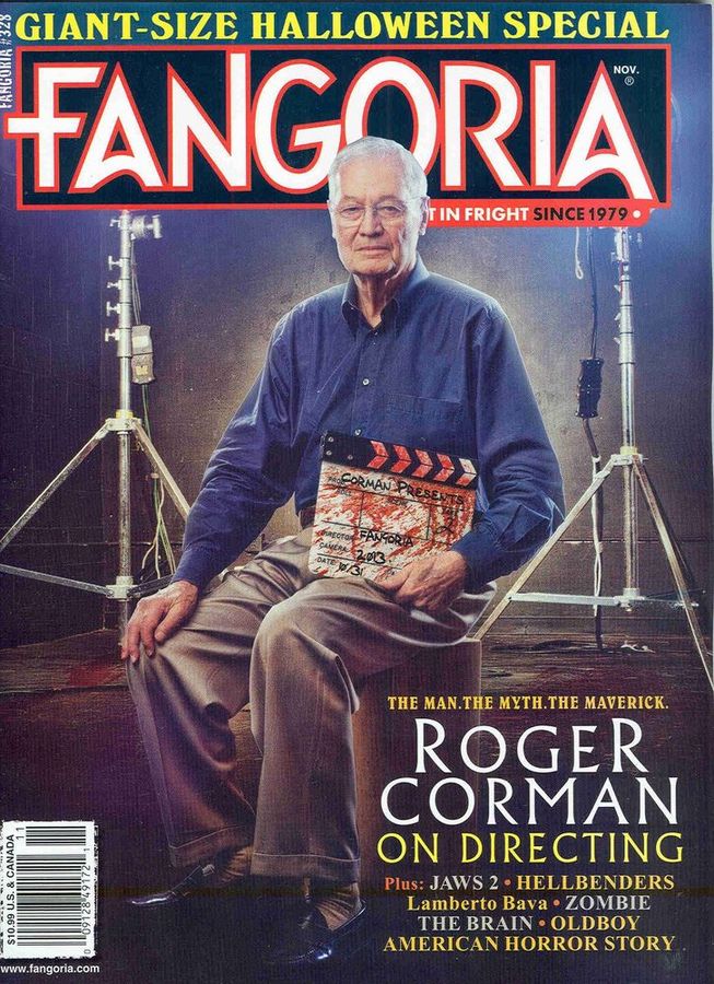 FANGORIA magazine side cover Issue 328 November 2013