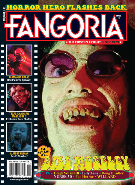 FANGORIA magazine side cover Issue 331 March 2014