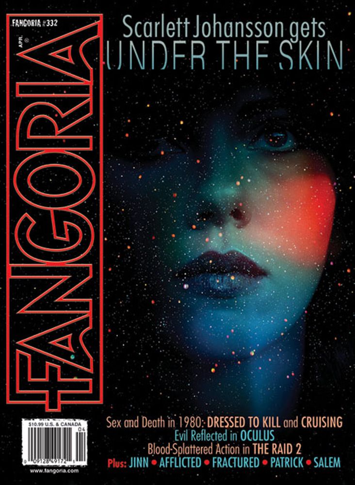 FANGORIA magazine side cover Issue 332 April 2014