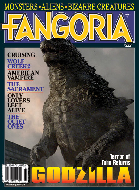 FANGORIA magazine side cover Issue 333 June 2014