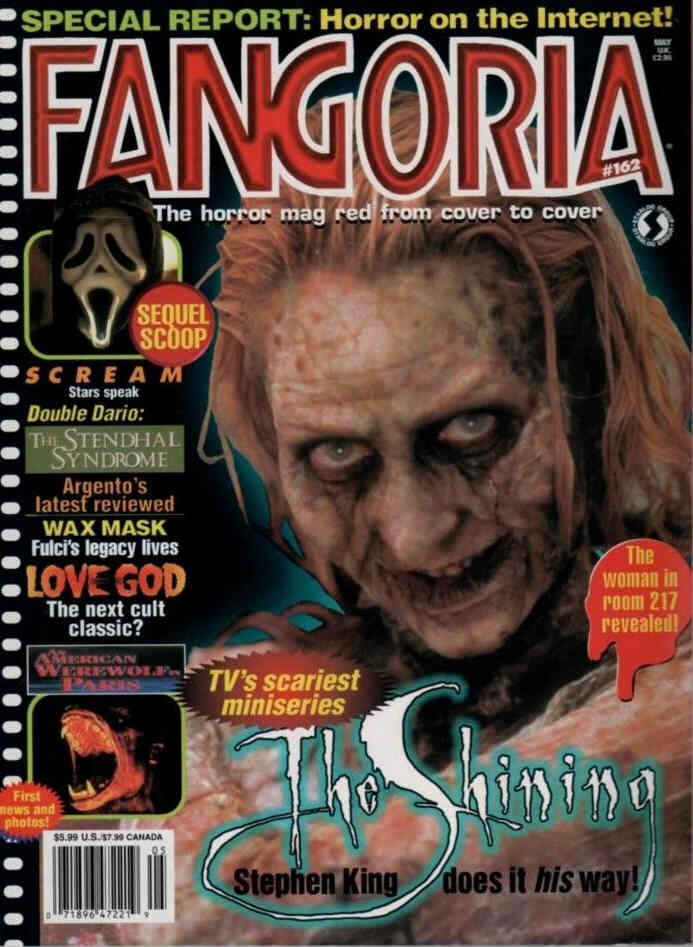 FANGORIA magazine side cover Issue 162 May 1997