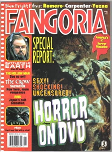 FANGORIA magazine side cover Issue 193 June 2000
