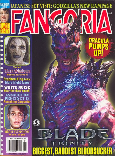 FANGORIA magazine side cover Issue 239 January/February 2005