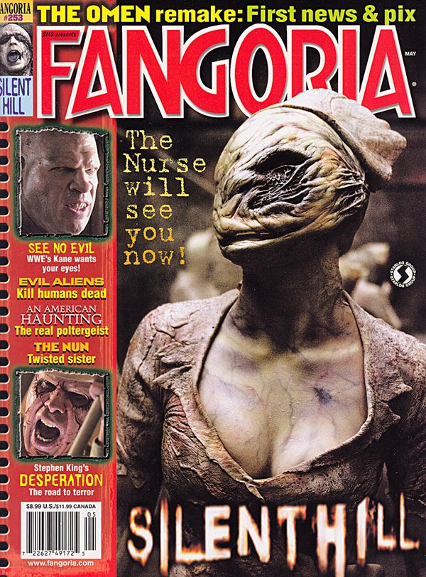 FANGORIA magazine side cover Issue 253 June 2006
