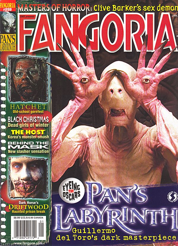 FANGORIA magazine side cover Issue 259 January/February 2007
