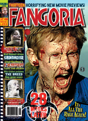 FANGORIA magazine side cover Issue 263 June 2007