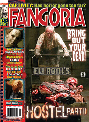 FANGORIA magazine side cover Issue 264 July 2007
