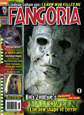 FANGORIA magazine side cover Issue 265 August 2007