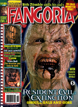 FANGORIA magazine side cover Issue 266 September 2007