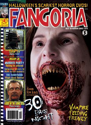 FANGORIA magazine side cover Issue 267 October 2007