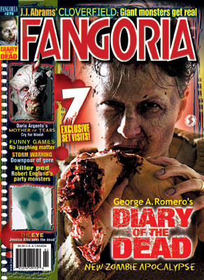 FANGORIA magazine side cover Issue 270 March 2008