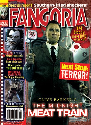 FANGORIA magazine side cover Issue 273 June 2008