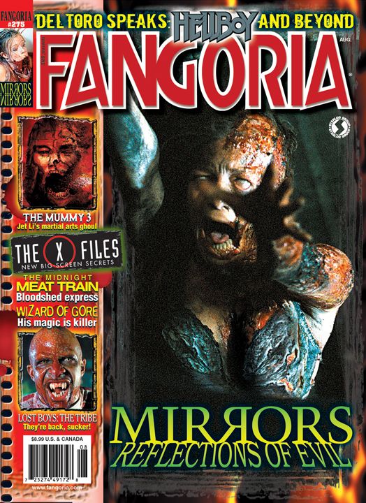 FANGORIA magazine side cover Issue 275 August 2008
