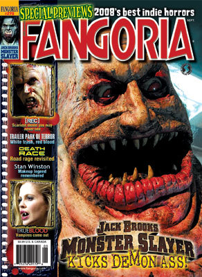 FANGORIA magazine side cover Issue 276 September 2008