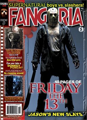 FANGORIA magazine side cover Issue 280 January/February 2009