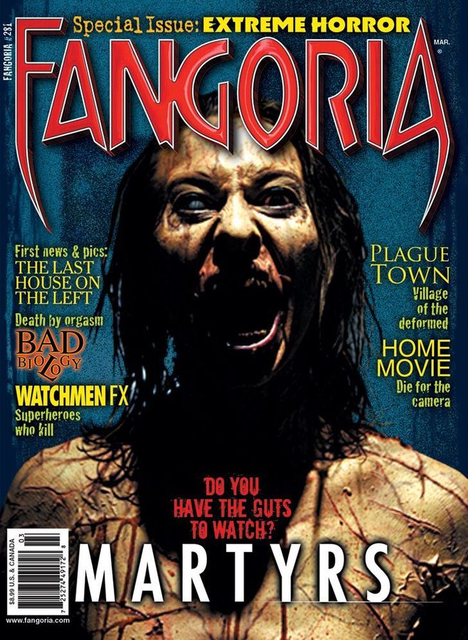FANGORIA magazine side cover Issue 281 March 2009