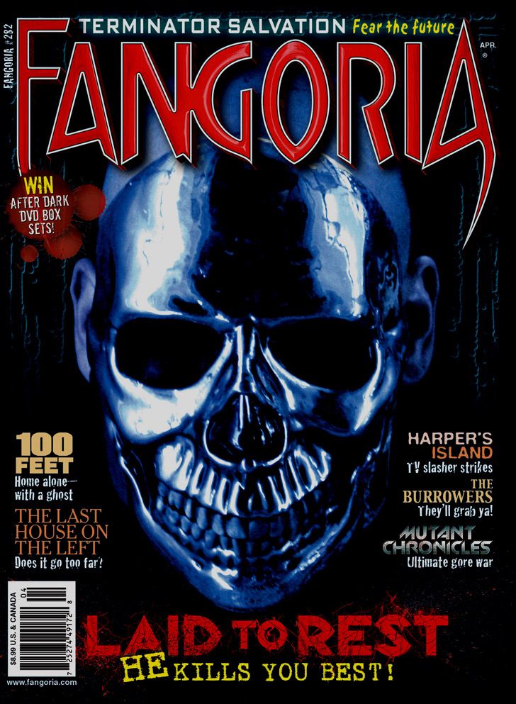 FANGORIA magazine side cover Issue 282 April 2009