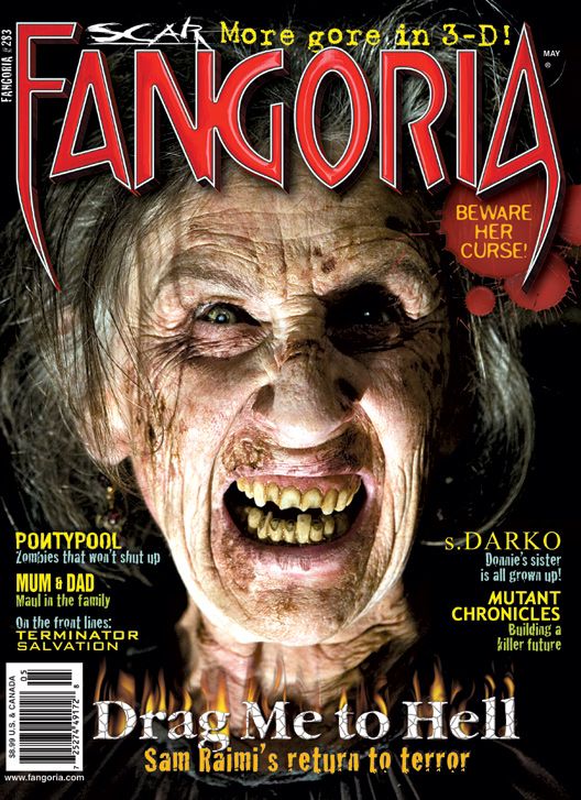 FANGORIA magazine side cover Issue 283 May 2009