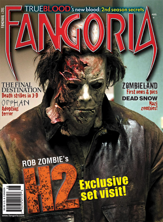 FANGORIA magazine side cover Issue 285 July 2009