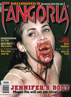 FANGORIA magazine side cover Issue 286 August 2009