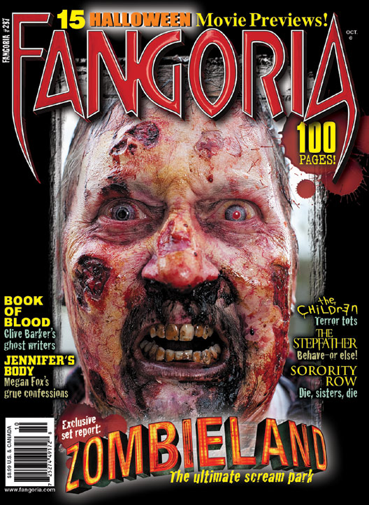 FANGORIA magazine side cover Issue 287 September 2009