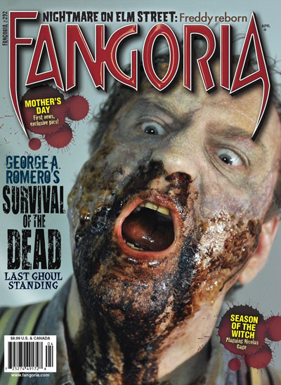 FANGORIA magazine side cover Issue 292 April 2010