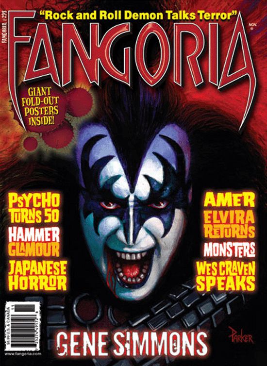 FANGORIA magazine side cover Issue 298 October/November 2010