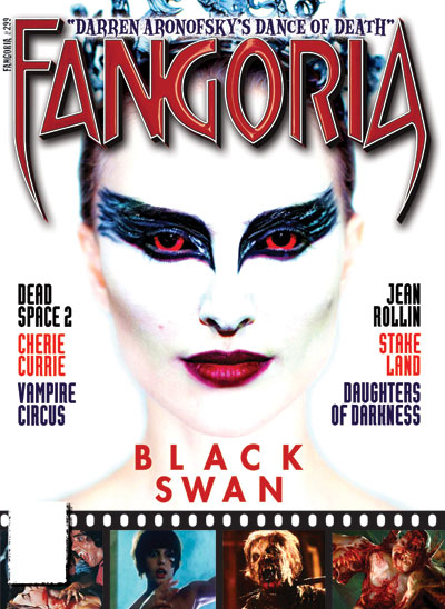 FANGORIA magazine side cover Issue 299 December 2010