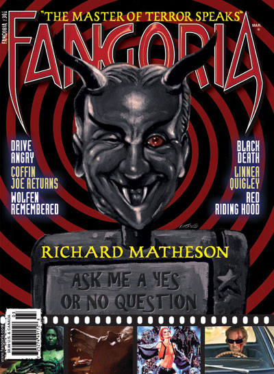 FANGORIA magazine side cover Issue 301 March 2011