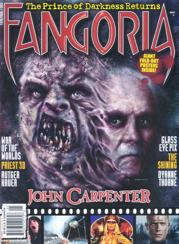 FANGORIA magazine side cover Issue 303 May 2011