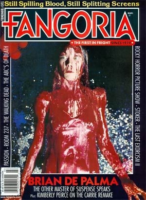 FANGORIA magazine side cover Issue 321 March 2013