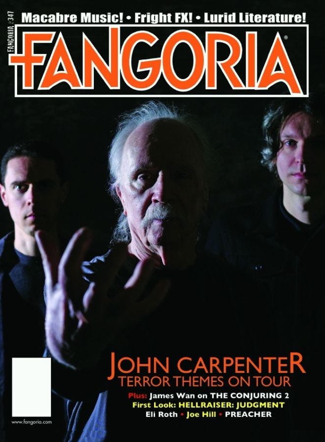 FANGORIA magazine side cover Issue 347  Digital only  2016