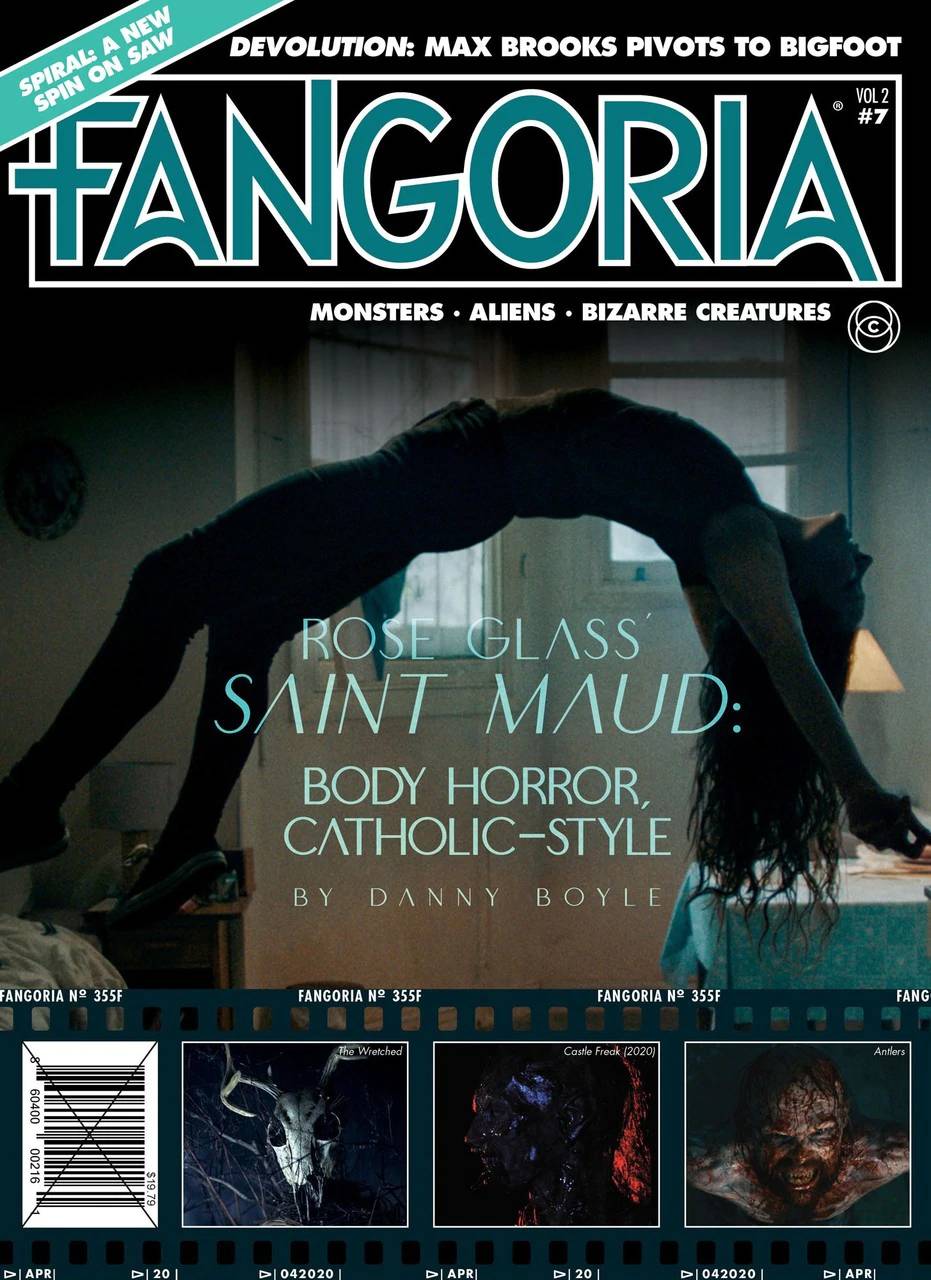 FANGORIA 2018 magazine side cover Issue 355  Vol 2 No  7  April 2020