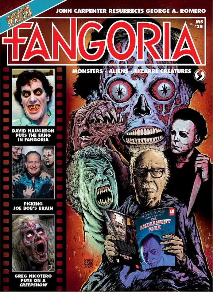 FANGORIA 2018 magazine side cover  Special 15 August 2025