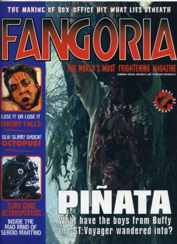 FANGORIA (UK) magazine side cover Issue 2 November 2000