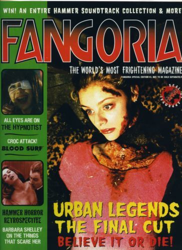 FANGORIA (UK) magazine side cover Issue 3 December 2000