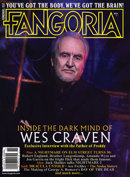 FANGORIA magazine side cover Issue 337 November 2014