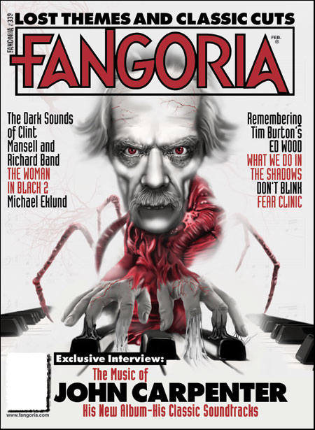 FANGORIA magazine side cover Issue 339 February 2015