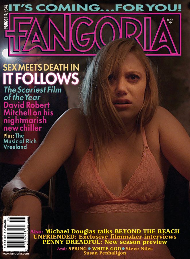 FANGORIA magazine side cover Issue 341 May 2015