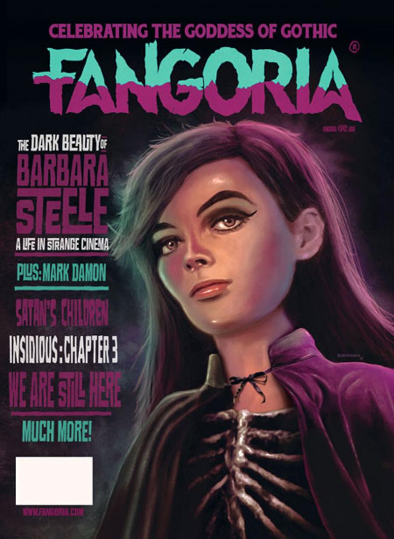FANGORIA magazine side cover Issue 342 June 2015