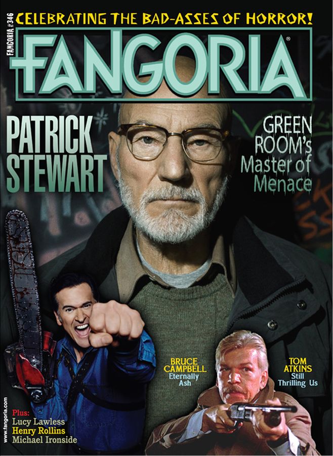 FANGORIA magazine side cover Issue 346  Digital only  2016