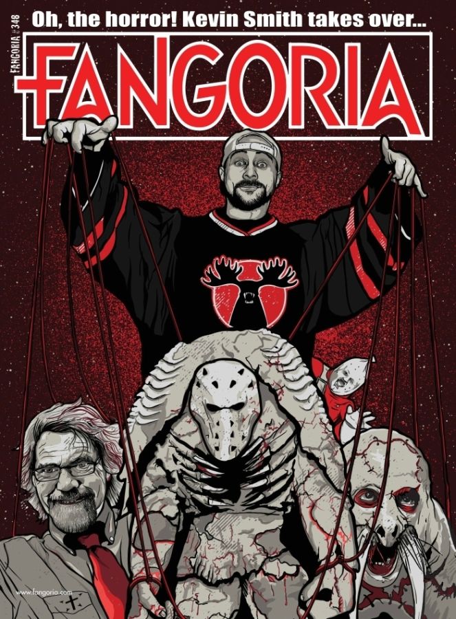 FANGORIA magazine side cover Issue 348  Digital only  2016