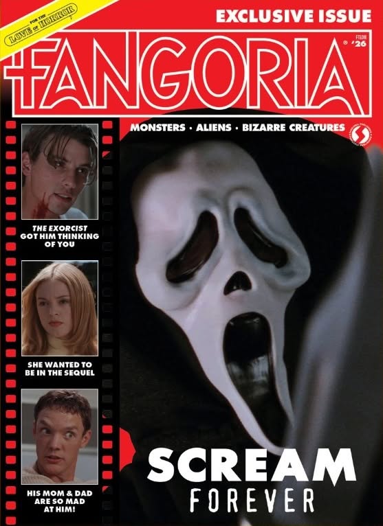 FANGORIA 2018 magazine side cover  Special 18 April 2026