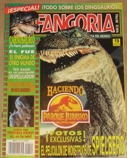 FANGORIA (Es) magazine side cover Issue 22  1993