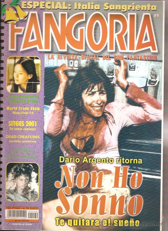 FANGORIA (Es) magazine side cover Issue 9  