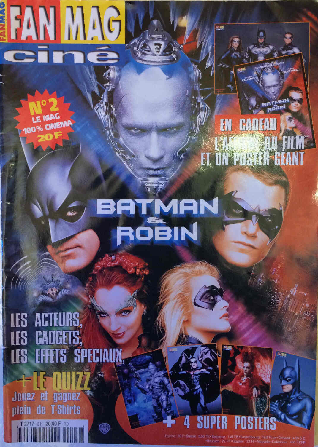 FAN MAG CINE magazine side cover Issue 2  1997