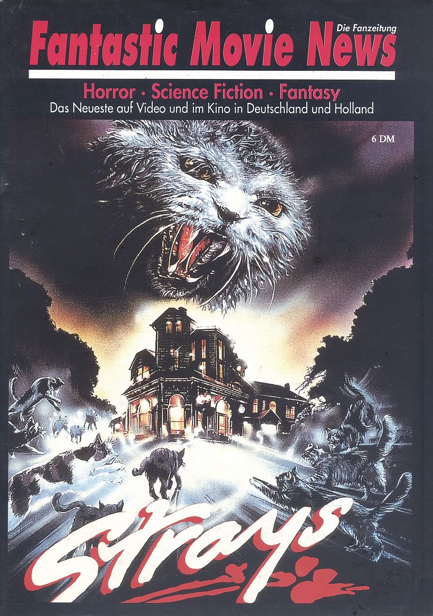 FANTASTIC MOVIE NEWS magazine side cover Issue 6  December 1992