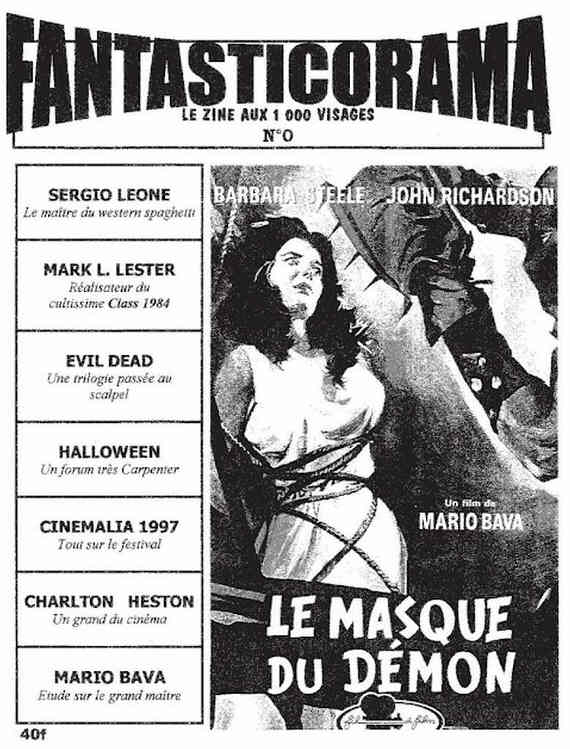 FANTASTICORAMA magazine side cover  1997