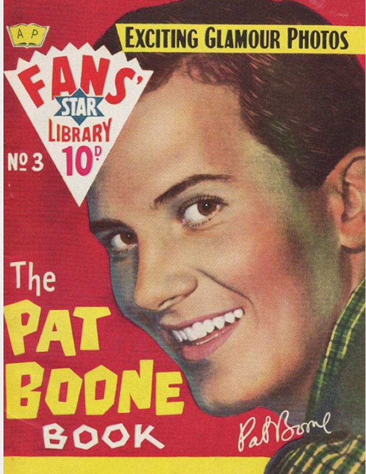 FANS STAR LIBRARY magazine side cover Issue 3  1958